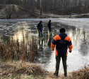 Сотрудники МЧС призывают туляков не выходить на тонкий лёд