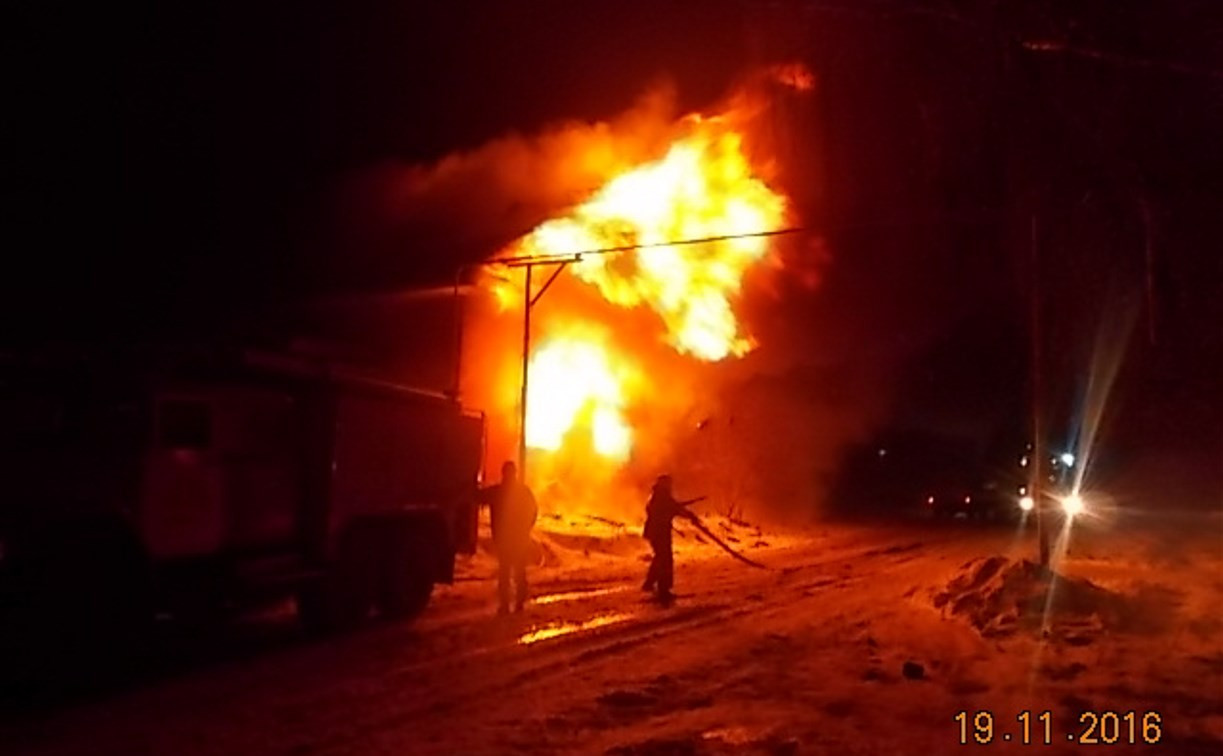 За сутки на пожарах в Тульской области погибли три человека