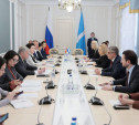 Дмитрий Миляев провел рабочую встречу с губернатором Ульяновской области Алексеем Русских