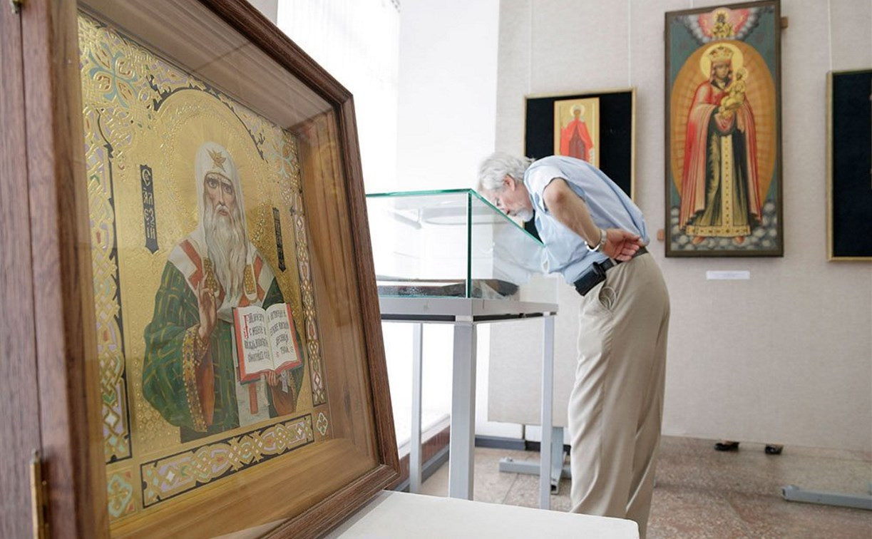В Туле открылась выставка «1030 лет Крещения Руси. Образы России»