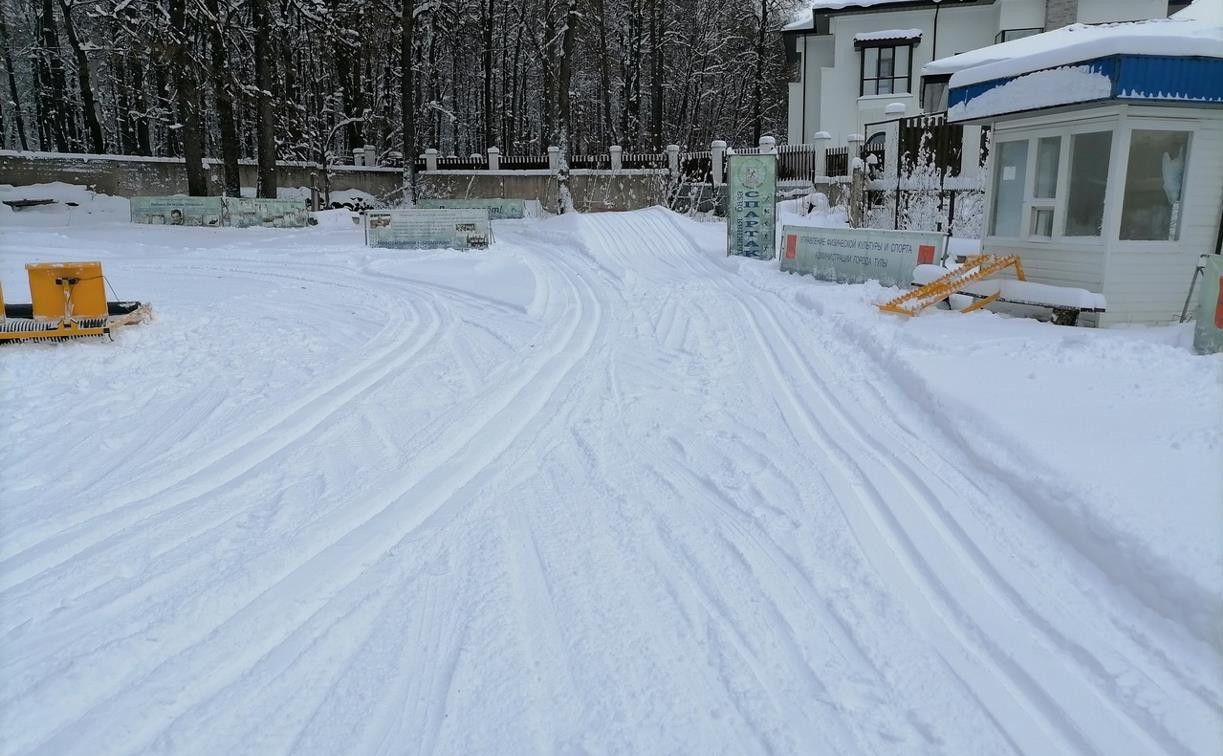 Лыжная база «Спартак» в Туле открыла зимний сезон