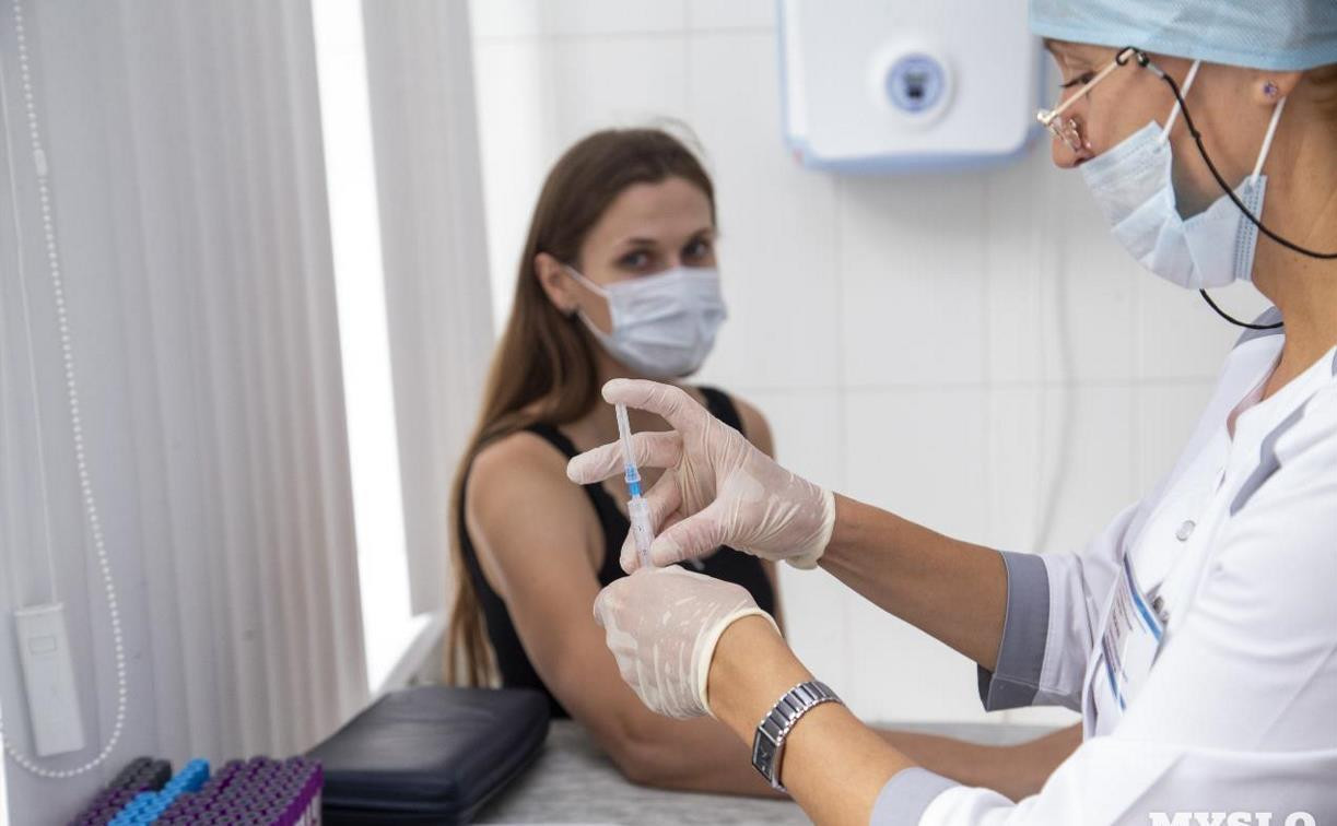 Более 160 тысяч жителей Тульской области сделали прививку от гриппа