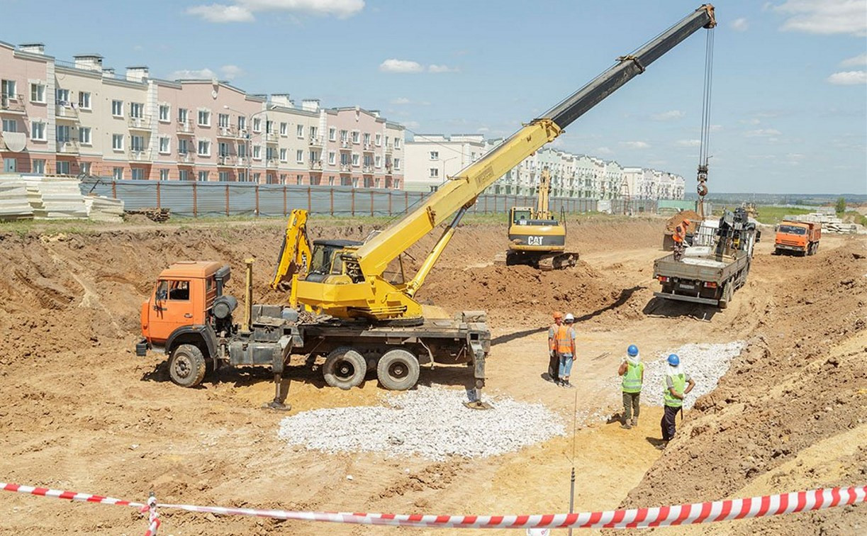 На строительных площадках ЖК «Северная Мыза» и «Времена года» начались работы 