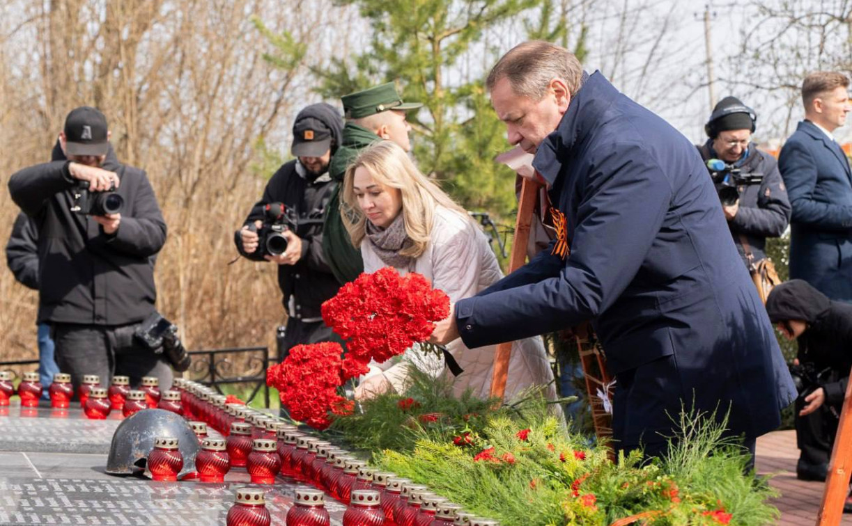 В подмосковной деревне Щекутино вновь зажгли Огонь Памяти