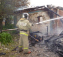 Утром 9 июня в Чернском районе сгорел дом