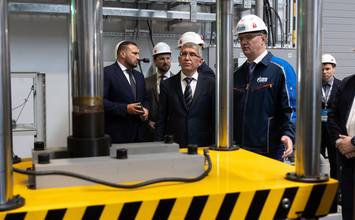 В ОЭЗ «Узловая» открыли новый литейный комплекс компании «Газпром»