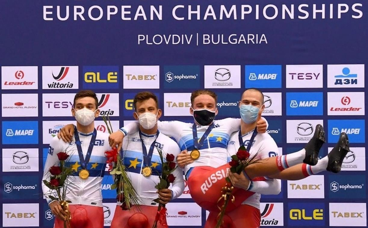Туляки завоевали медали на чемпионате Европы по велоспорту