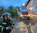 В Ясной Поляне пожарные спасли из горящего дома двоих детей