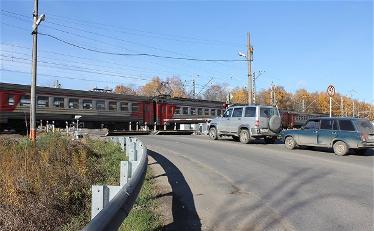 Количество аварий на переездах Московской железной дороги снизилось вдвое