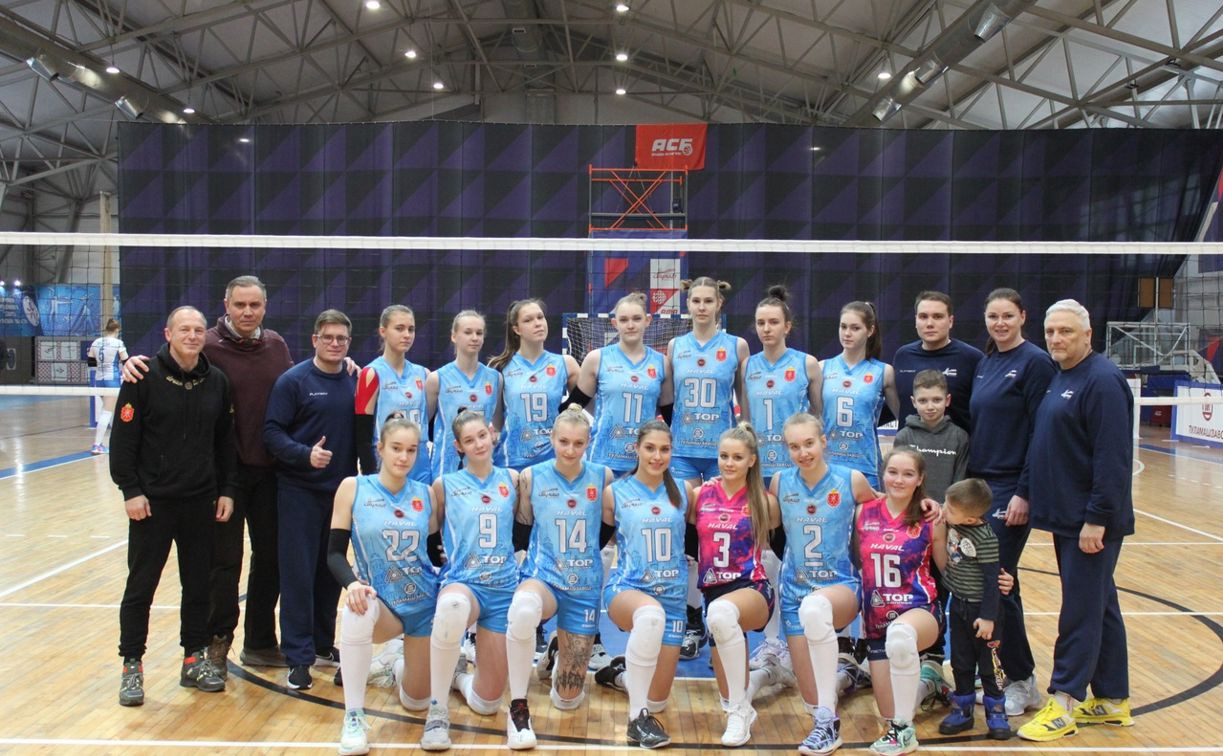 Волейболистки «Тулица-2» одержали победу над командой «Динамо-Академия»