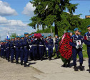 В Кимовске на Карачевском кладбище простились с погибшим на Украине воином