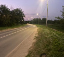 В Щекино бесправный мотоциклист вылетел в кювет