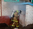 В Ефремове 12 человек эвакуировали из дома из-за пожара 