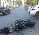 В поселке Первомайский мотоциклист попал в реанимацию из-за водителя внедорожника