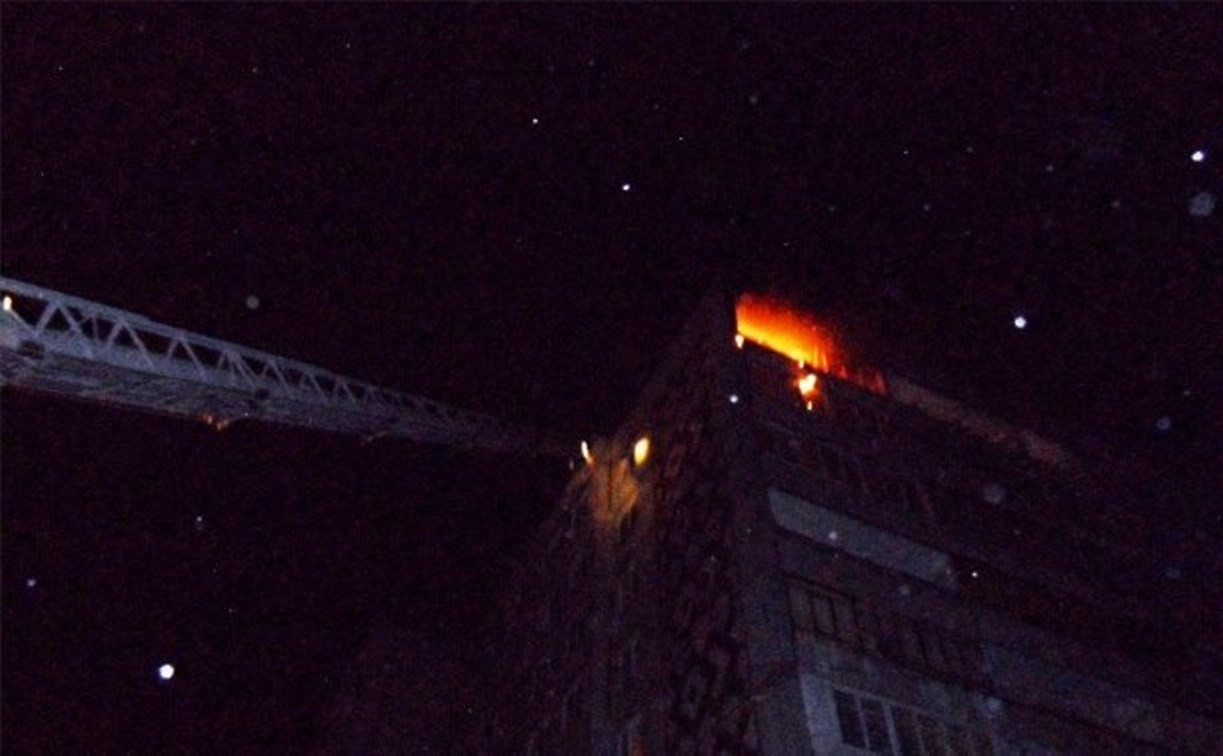 Пожарные спасли ребёнка из горящей квартиры в Советском районе Тулы