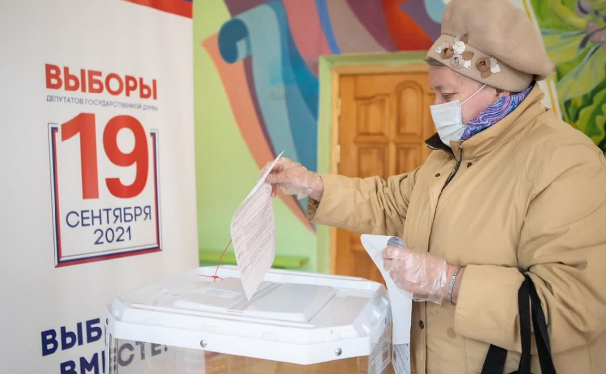 Алексей Дюмин: «Хочу поблагодарить жителей Тульской области, которые пришли на избирательные участки»
