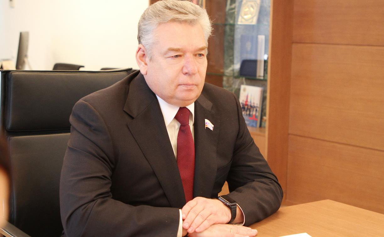 Николай Воробьев подвел итоги работы Тульской облдумы в 2021 году