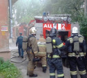 14 пожарных тушили пожар в тульской квартире 