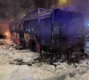 Троллейбус загорелся во время движения: вспыхнула кабина