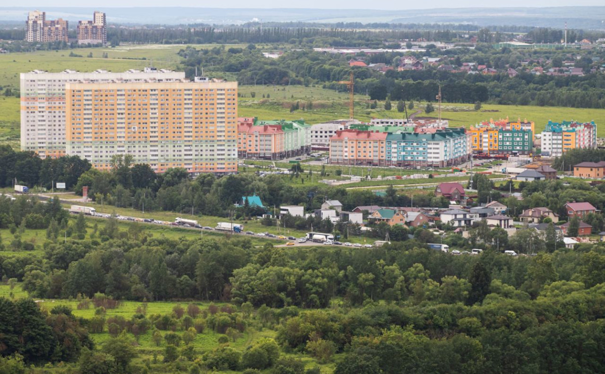 Калужское шоссе у микрорайона Новая Тула хотят реконструировать