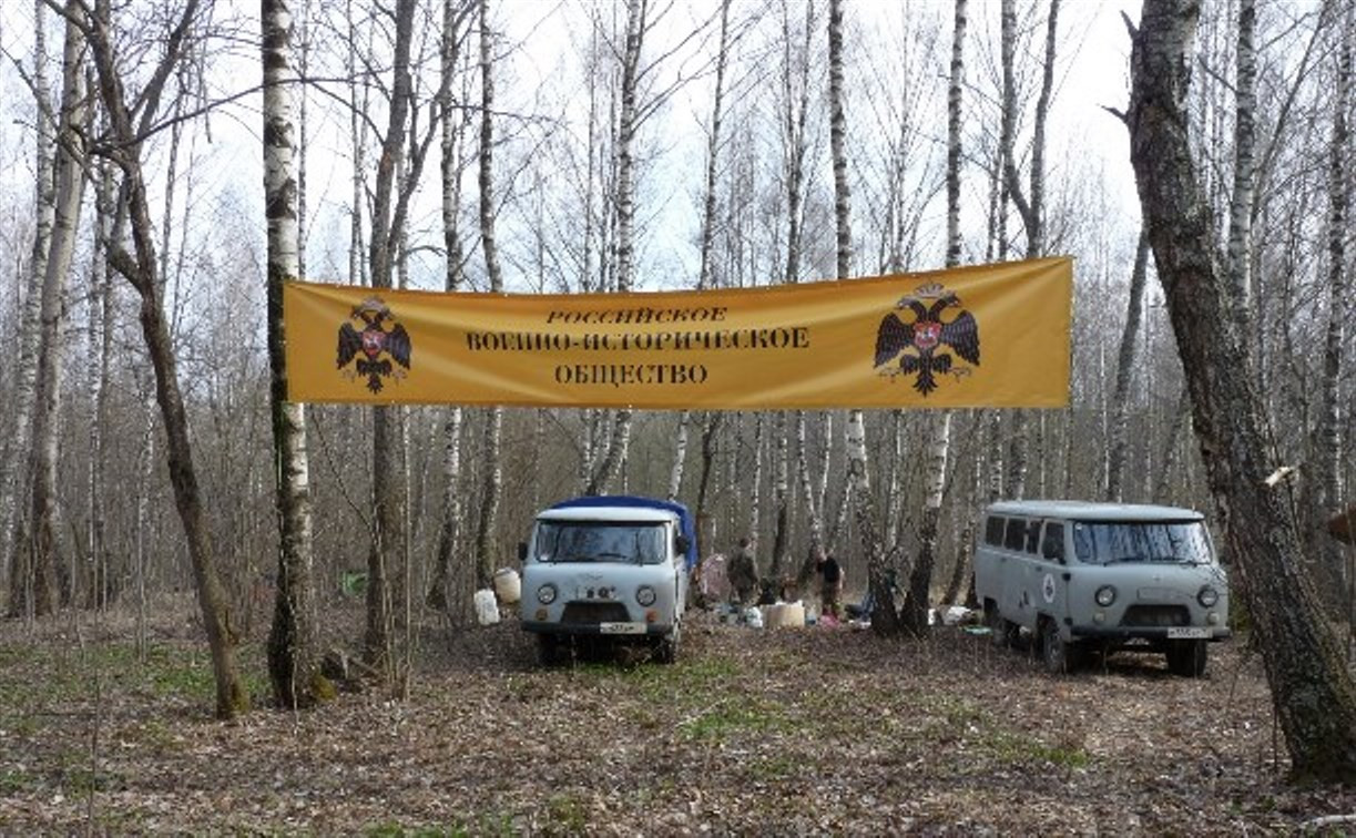 Тульские поисковики обнаружили останки 80 защитников Отечества в Белёвском районе