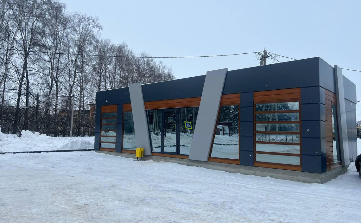В Куркино с 9 февраля начнёт работу обновлённый остановочный павильон