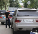 В центре Тулы задержан BMW X5 с крупной партией наркотиков