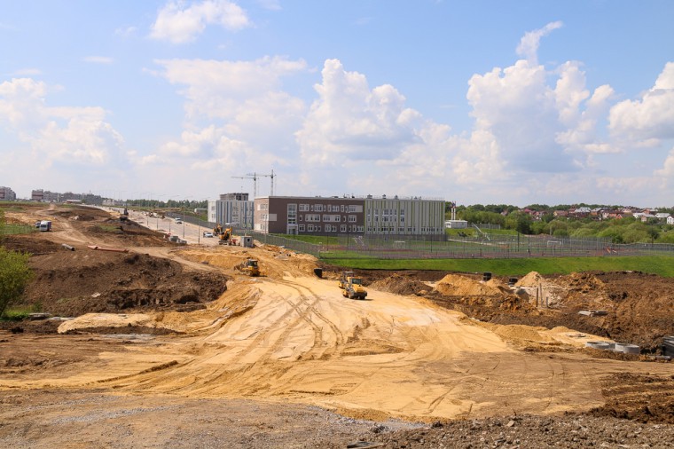 Как продвигается строительство дороги на ул. Маршала Жукова в Туле