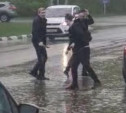 Появилось видео от очевидца нападения с ножом в Донском