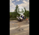 Из-за жесткой аварии на 195-м километре трассы М-2 «Крым» образовалась громадная пробка