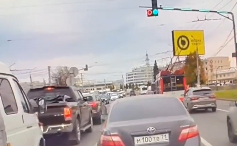 На ул. Советской встретили невозмутимого водителя