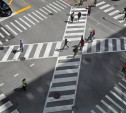 В России появятся диагональные пешеходные переходы