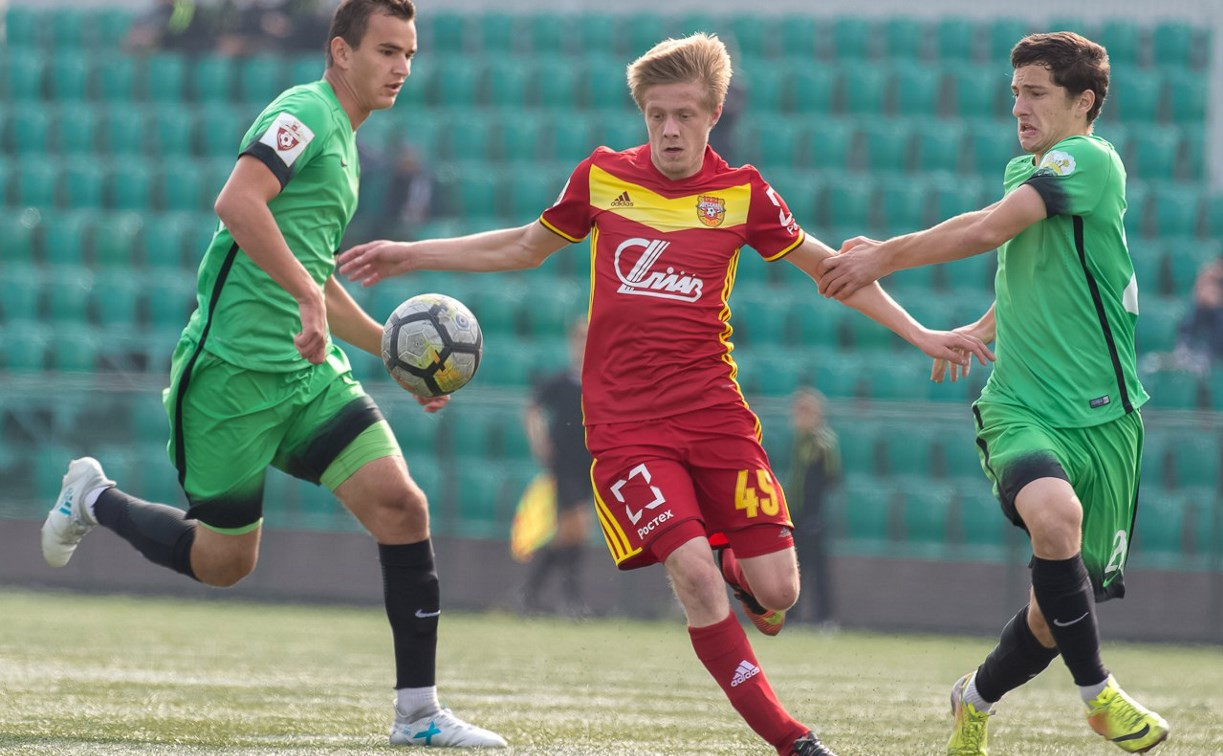 Молодёжка «Арсенала» уступила «Анжи» со счётом 2:1