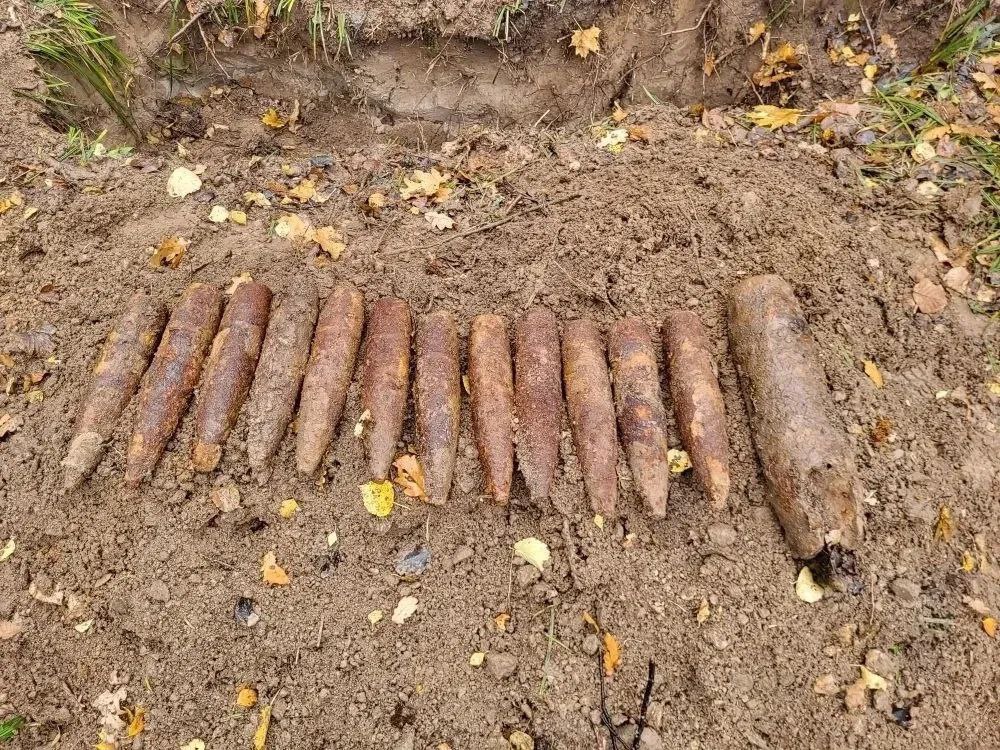 В Арсеньевском районе обезвредили 13 миномётных мин