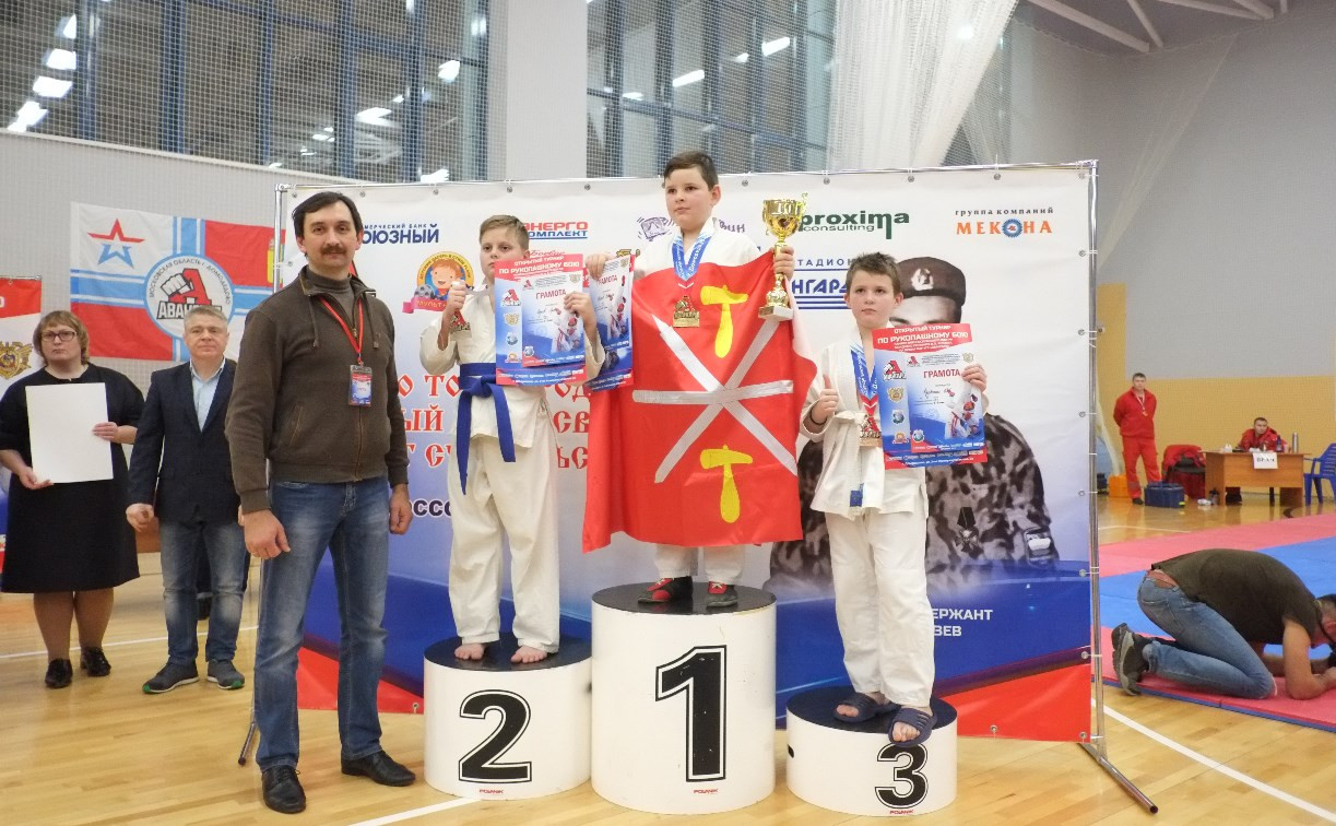 Тульские рукопашники привезли 13 медалей с соревнований в Домодедово