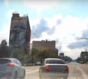 На Красноармейском проспекте нарушитель ПДД едва не устроил аварию
