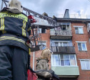 Во время пожара на улице Мезенцева из окна 5-го этажа выпрыгнул мужчина