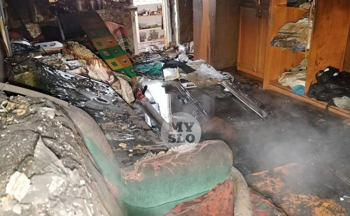 Пожар на ул. Маршала Жукова: пенсионер поджег квартиру внучки