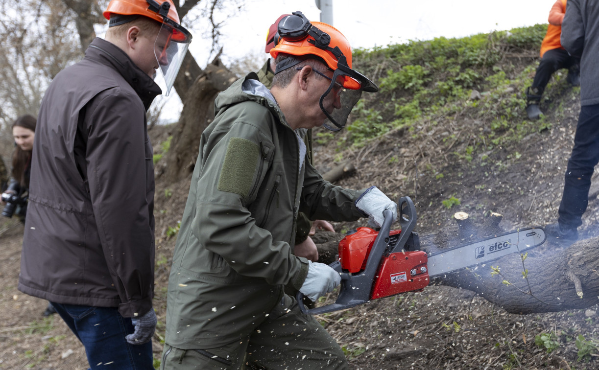 В Туле состоялся Всероссийский субботник. Фоторепортаж Myslo