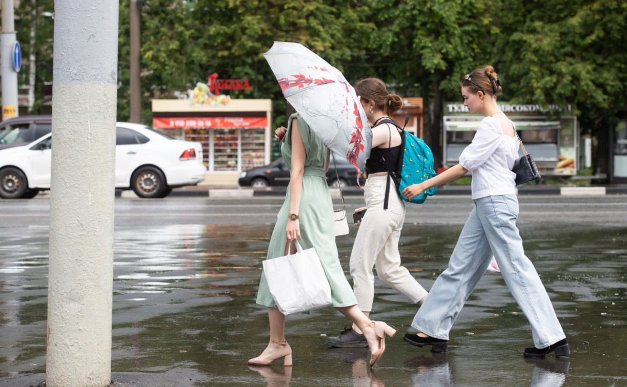 В ближайшие часы на Тулу обрушатся ливни и грозы