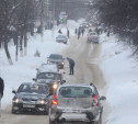 Ледяной дождь осложнил обстановку на дорогах Тульской области