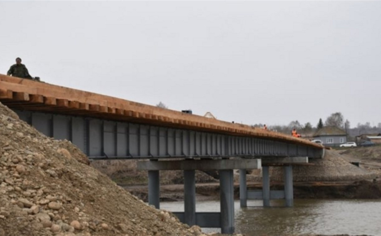 Военные подарят Тульской области к Новому году три моста