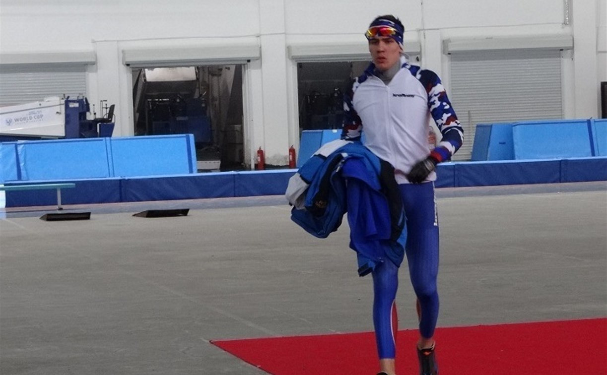Тульский конькобежец стал вторым на IV этапе Кубка России
