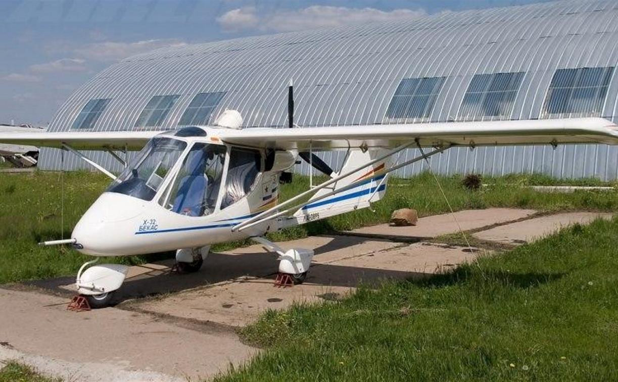 В Тульской области разбился легкомоторный самолет 