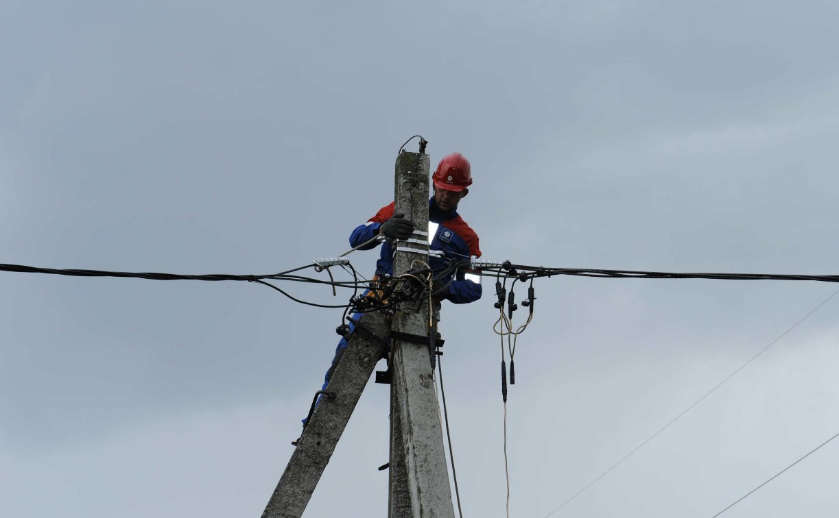 Электроснабжение в Богородицком районе полностью восстановлено