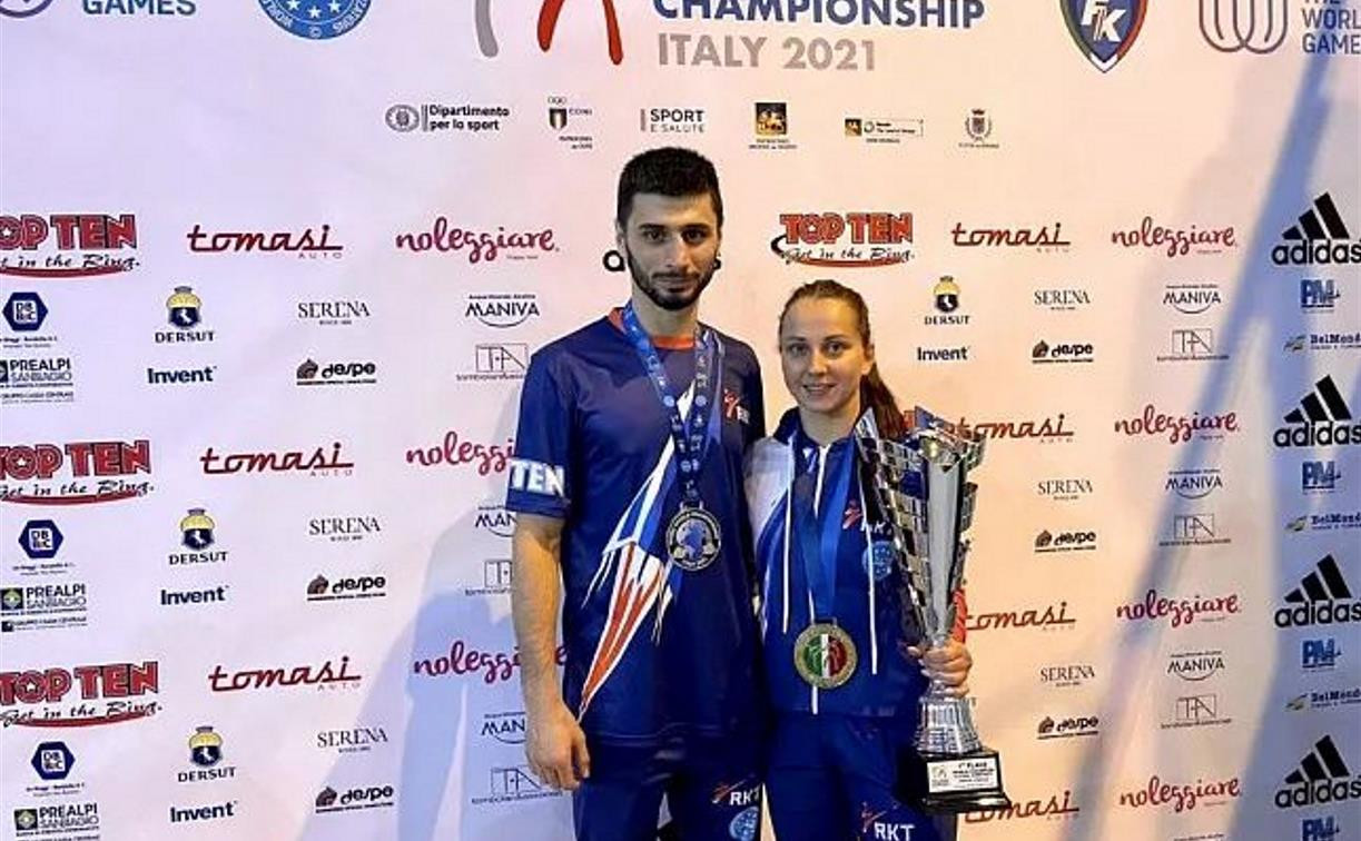 Тульские кикбоксеры привезли награды чемпионата мира 