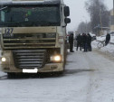 В Тульской области грузовик сбил пенсионерку на пешеходном переходе