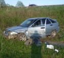 В аварии в Ясногорске пострадала женщина-водитель