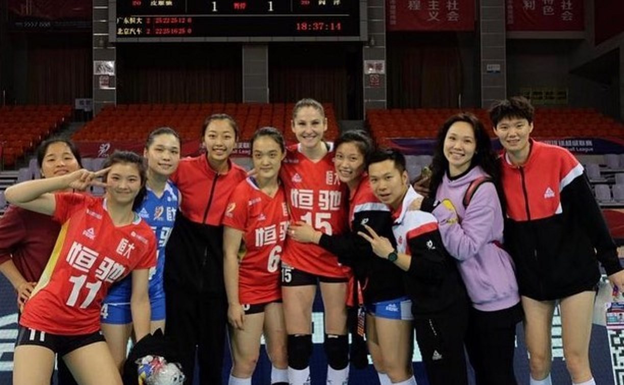 Звезда волейбола тулячка Татьяна Кошелева завершила сезон в Китае