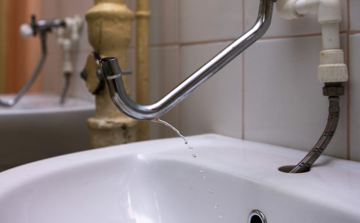 В четверг на двух улицах Тулы отключат холодную воду